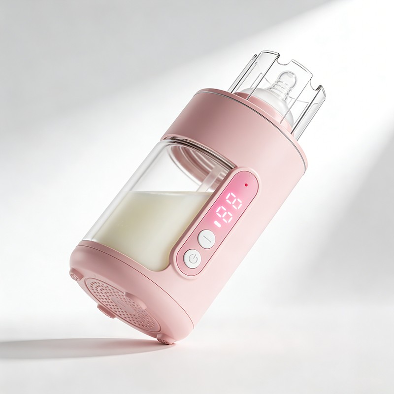 Wytrząsarka do mleka typu uchylnego, zatrzymująca ciepło