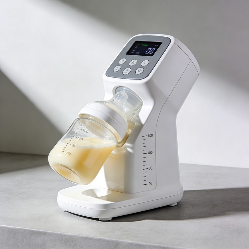 Wytrząsarka do mleka typu uchylnego